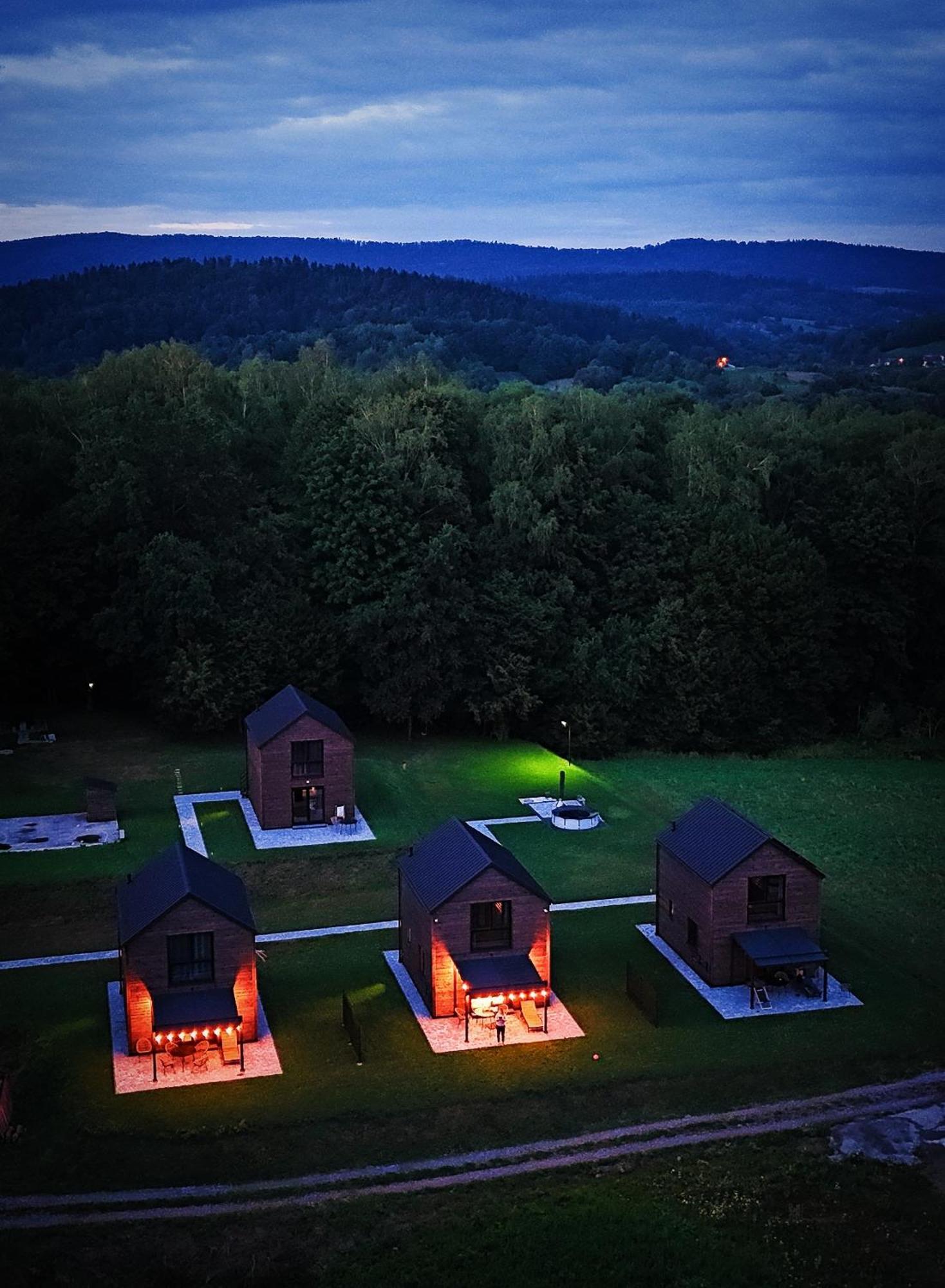 Dzikie Lisko - Domy Wakacyjne Lesko Exteriér fotografie